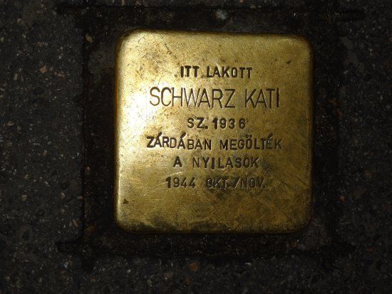 Stolpersteine in Budapest, Boedapest
