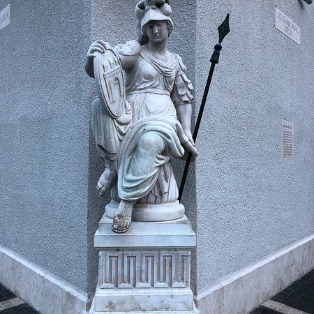 Statue of Pallas Athene, Boedapest